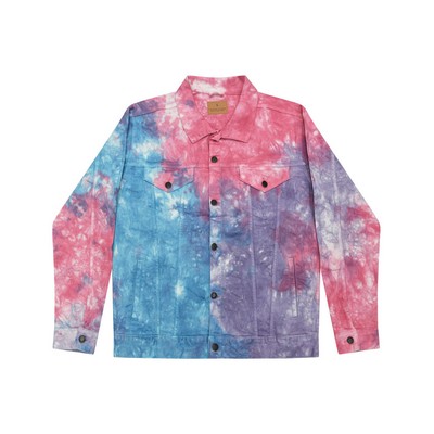 Tie-Dye Unisex Denim Jacket