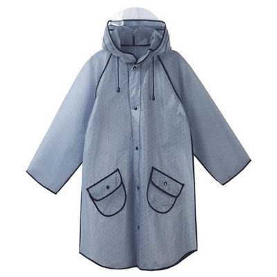 Eva Transparent Hooded Children Raincoat