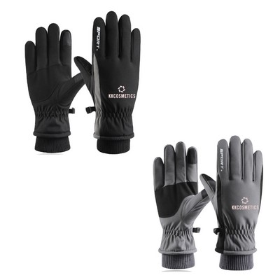 Terylene Touchscreen Ski Thermal Gloves