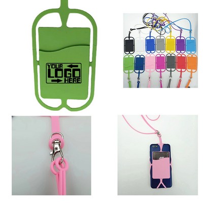 Universal Cell Phone Pocket Neck Lanyard