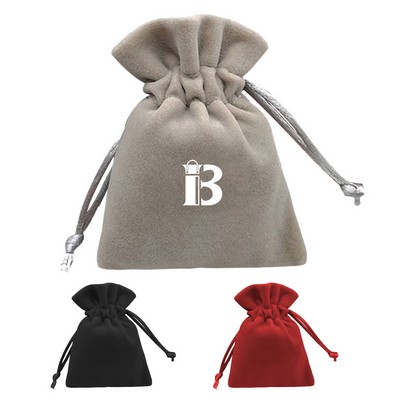 Velvet Jewelry Drawstring Bag