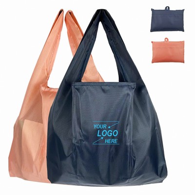 Large Foldable Oxford Tote Shopping Bag