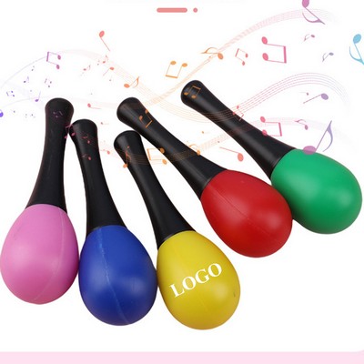 Plastic Baby Early Musical Education Noisemaker Maracas