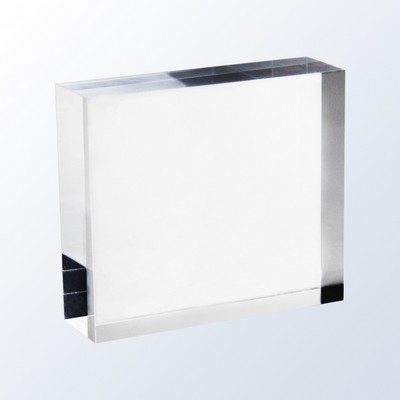 Clear Acrylic Block Award