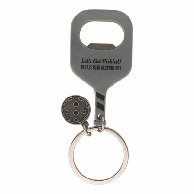 Pickleball Bottle Opener Keytag