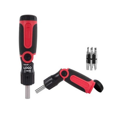 Rotating Multi-functional Ratchet Screwdriver Set