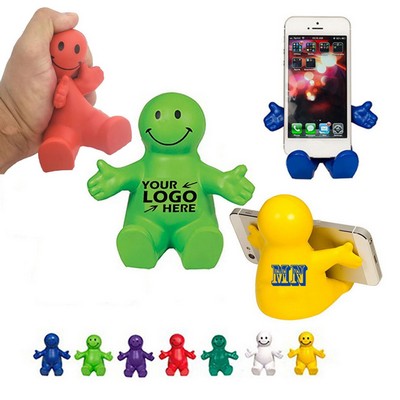 Funny Squeezable Guy Phone Holder