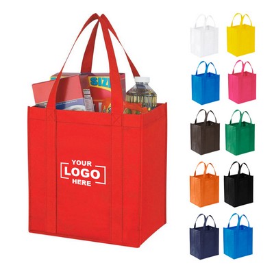 Full Color Customizable Non-Woven Shopper Tote Bag