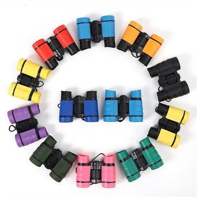 Adjustable Rubber Mini Children Binocular