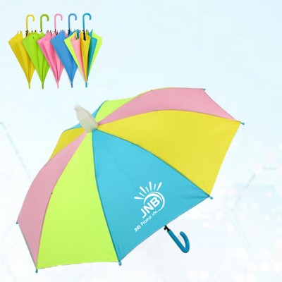 Windproof Automatic Opening Children's Golf Umbrella