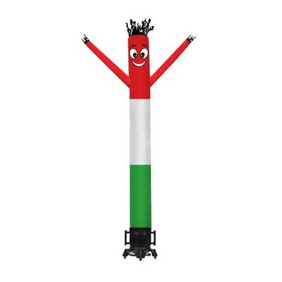 Red White Green Inflatable Tube Man