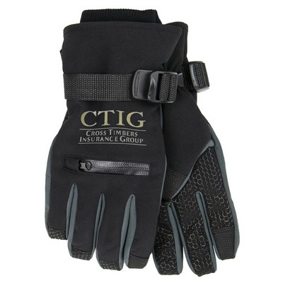 Winter Wear Text Gloves with Ovesized DTF