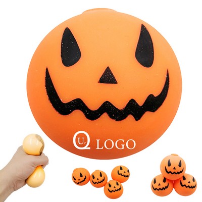 Pumpkin Stress Ball With Liquid