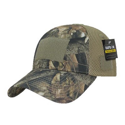 Rapid Dominance Camo Air Mesh Tactical Operator Patch Cap