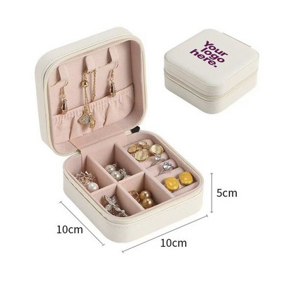 Compact Travel Jewelry Organizer Box