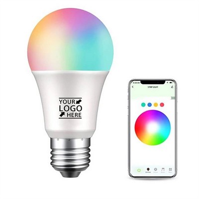 Smart WiFi LED Bulb with RGB Color Changing and Remote Control