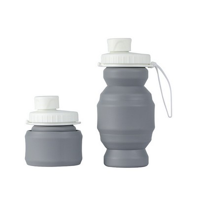 Mini Custom Siliocne Flodable Coffee Bottle