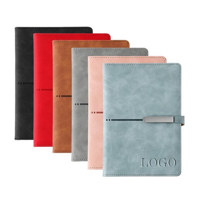 A5 Journal Notebook Lined with Leather Closure