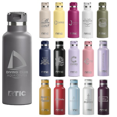 RTIC 16oz Stainless Steel Ceramic-Lined Journey Water Bottles