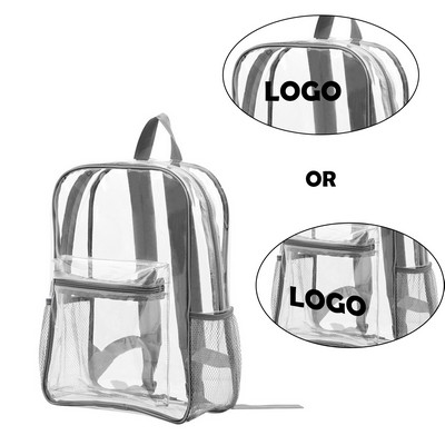 Fashion Clear Pvc School Backpack