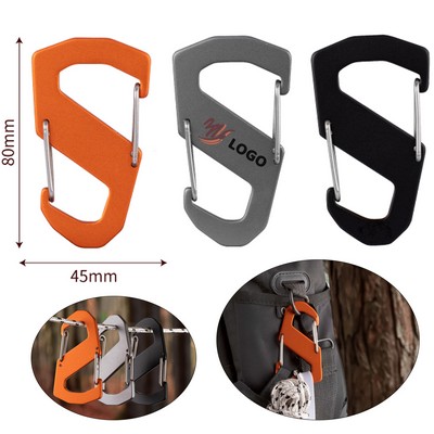 S-shaped Aluminum Alloy Carabiner