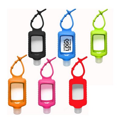 Hand Sanitizer Bottle Keychain Holder