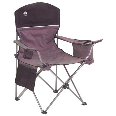 Newell Brands Distribution LLC Coleman Cooler Quad Chair: Black/Grey/White (325 Lbs)