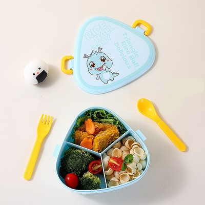 Simple Plastic Microwaveable Lunch Box Children