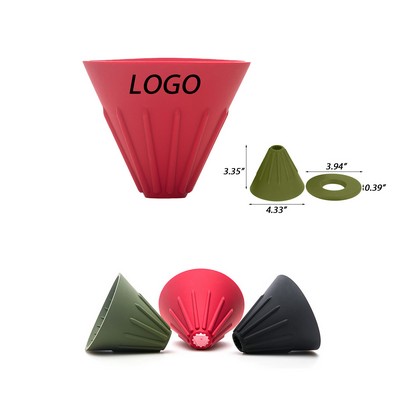 Silicone V-shaped Coffee Filter