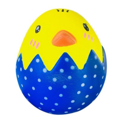 Round Easter Egg Chick Stress Ball