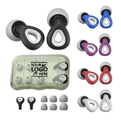 Reusable Soft Silicone Earplugs