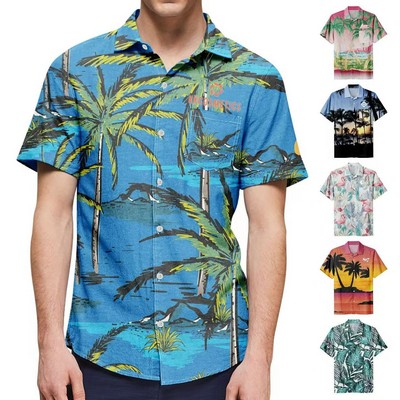 Unisex Fully Customized Hawaiian Shirts