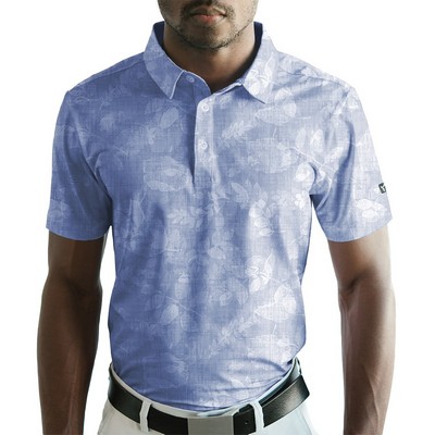 Men's Golf Polo - Stormy Greens