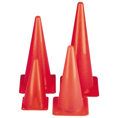 Hi Visibility Soccer Safety Cone (12" Height)