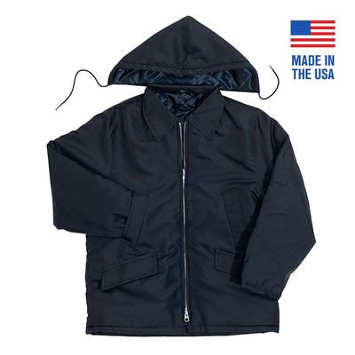 Nylon Parka w/Zip-Off Hood - Domestic