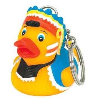 Rubber Tribe Duck Key Chain©