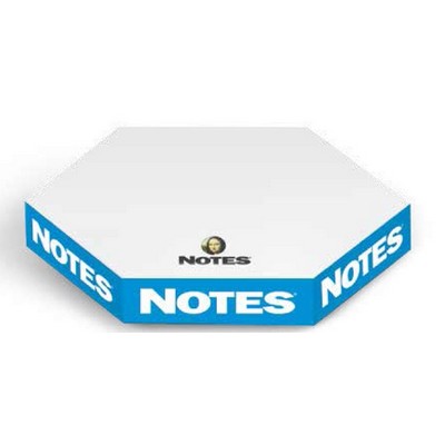 Thins® Octagon Stik-Withit® Note Cube® Notepad (3 5/8"x3 5/8")