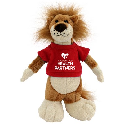 10" Stuffed Long Body Animal - Lion