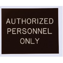 Custom Engraved Sign (1 Line / 2"x4")