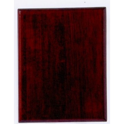 Rosewood Piano Finish Wood Plaque (9"x12")