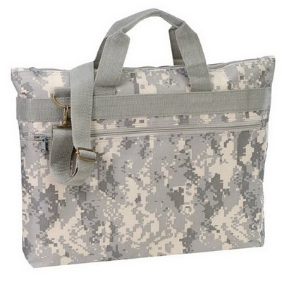 Digital Camo Document Bag