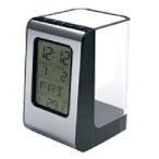 Rectangular Pen Holder & Digital Clock