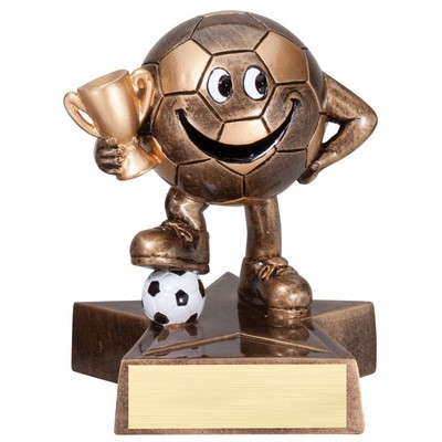 Soccer, Lil' Buddy Resin - 4"