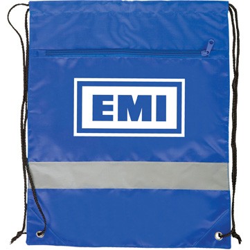 Backpack with Reflective Safety Stripe