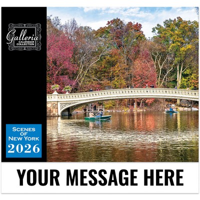 Galleria Wall Calendar 2026 Scenes Of New York