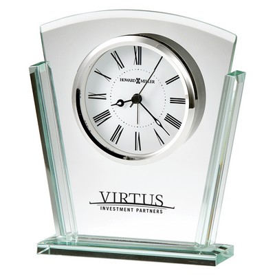 Howard Miller Granby beveled glass tabletop clock