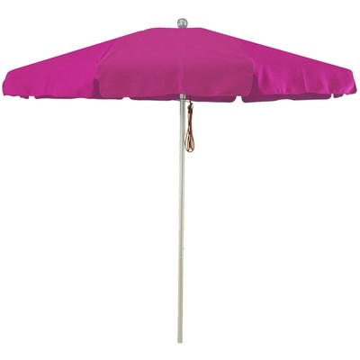 US Made 11' Heavy Duty Commercial 8 Panel Patio (Drape) Umbrella w/HD Aluminum Pole and Frame