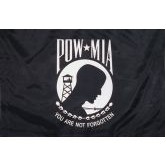 Single Faced Armed Forces POW & MIA Commemorative Flag (8'x12')