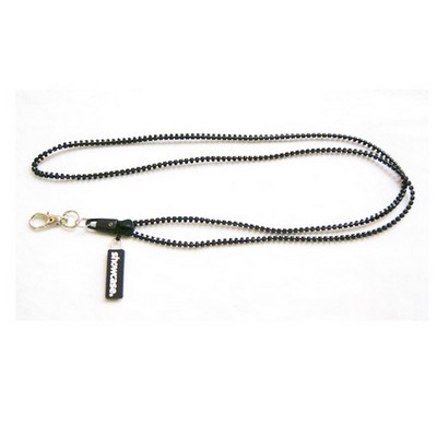 Zipper Style Lanyard Size S Zipper W/ BullDog Buckle