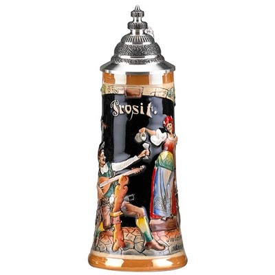 Prosit Raised Relief Stein Mug